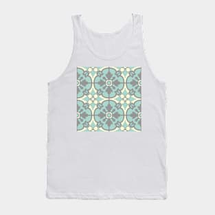 Portuguese tiles pattern. Vintage background. Vector seamless texture Tank Top